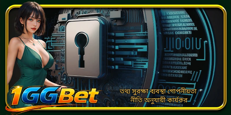 তথ্য সুরক্ষা ব্যবস্থা গোপনীয়তা নীতি অনুযায়ী কার্যকর